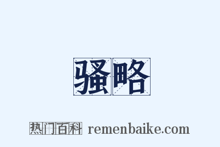 骚略是什么意思的图片